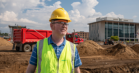 A new event center being built in Kalamazoo